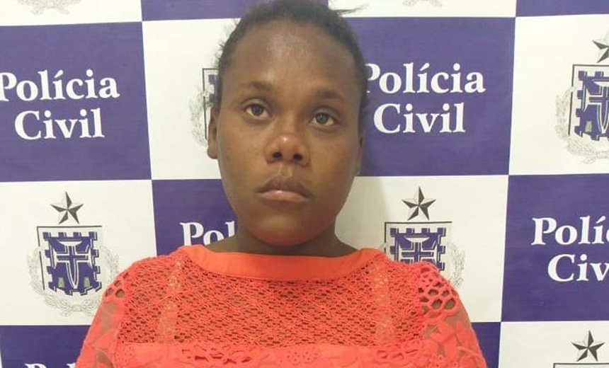 Mulher é presa acusada de agredir a filha de sete meses companheiro já