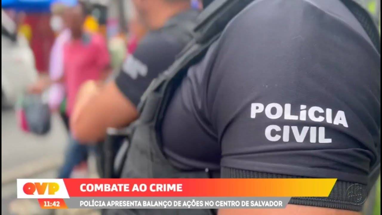 Combate Ao Crime Pol Cia Apresenta Balan O De A Es No Centro De