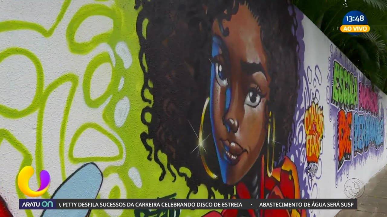 Escola Municipal De Pernambu S Vira Atra O Muros Grafitados