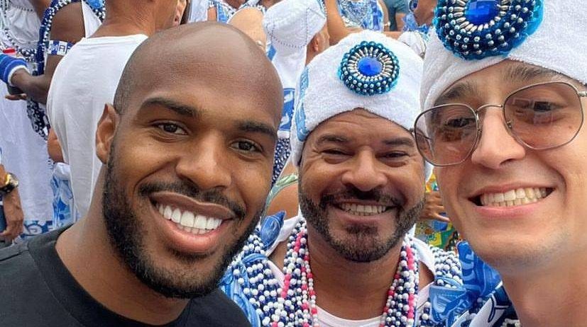 Atletas Do Bahia S O Vistos Aproveitando O Domingo De Carnaval Nas Ruas