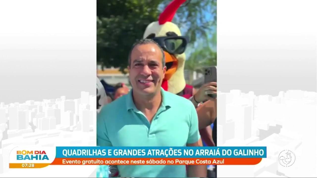 Galinho 2024 Evento Gratuito acontece no sábado no Parque Costa Azul