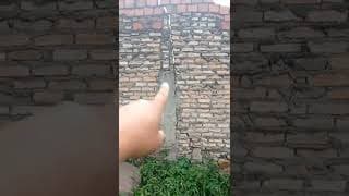 MURO CONTINUA CEDENDO POR CAUSA DE ESGOTO