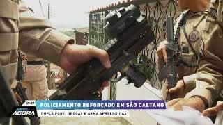 Policiamento reforçado em São Caetano: Dupla foge; drogas e arma apreendidas | ARATU AGORA |TV ARATU