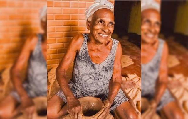 Ceramista e sambadeira Dona Cadu morre aos 104 anos, na Bahia