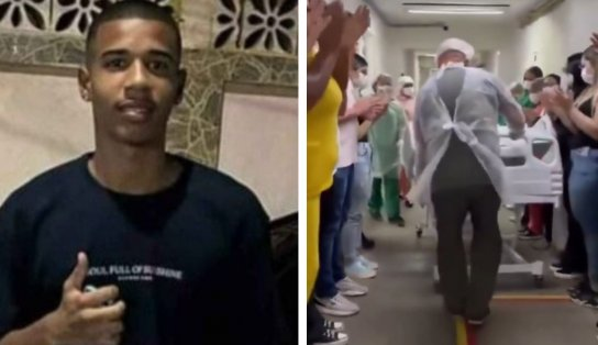 Equipe médica presta homenagem a jogador baleado na cabeça após pisar em pé de traficante