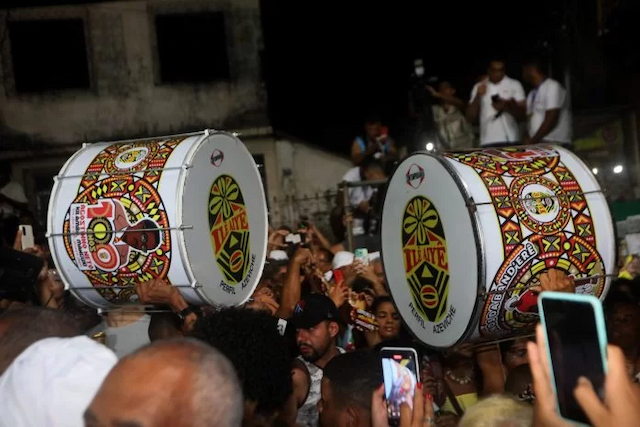 Evento voltado para cultura afro é realizado no Pelourinho nesta quarta-feira (8)