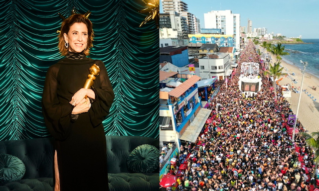 Fernanda Torres e Carnaval de Salvador