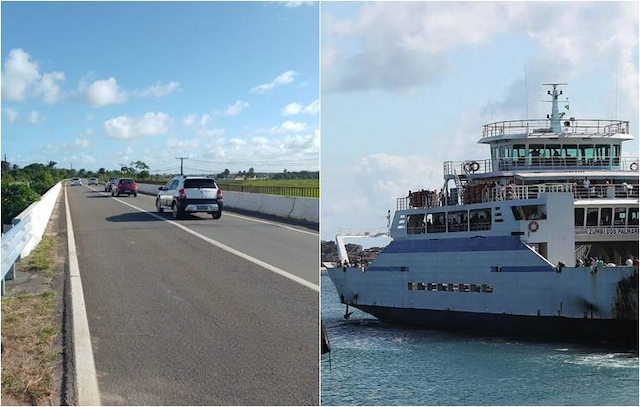 Vai sair de Salvador? Confira fluxo nas estradas e tempo de espera para ferry boat