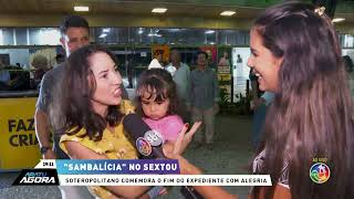 "Sambalícia no Sextô": Mulheres fazem samba de roda no centro | ARATU AGORA | TV ARATU