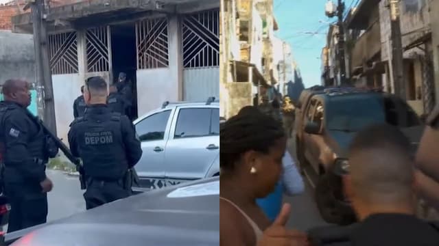 Seis criminosos se entregam e libertam mulher e crianças em Santa Cruz