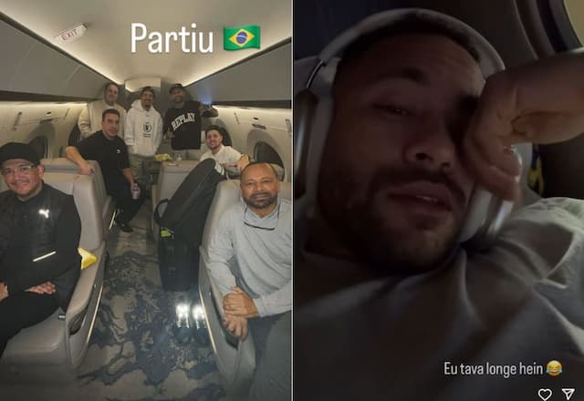 Voo de Neymar para o Brasil é o mais monitorado do mundo 