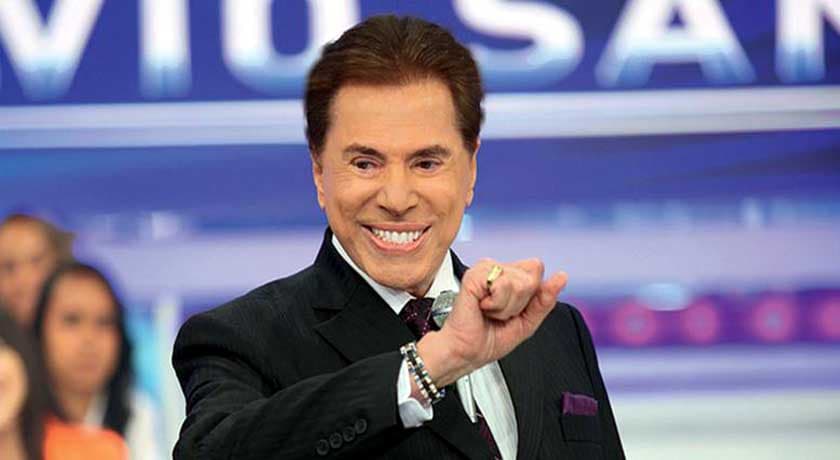 Silvio Santos recebe Léo Áquila, Dicesar, David Brazil e Gominho