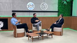 Empresários da Amvox no Linha de Frente, da TV Aratu, com Pablo Reis