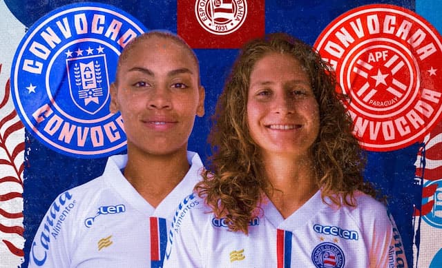 Atletas do Bahia Feminino são convocadas para defender suas seleções