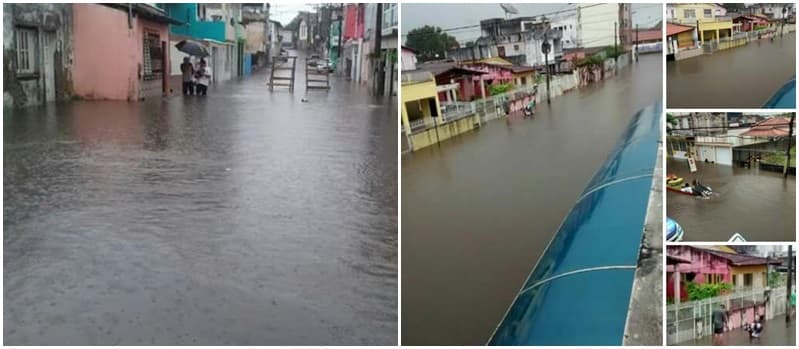 VALENÇA: Chuva prolongada causa danos à cidade e prefeitura faz serviços de emergência