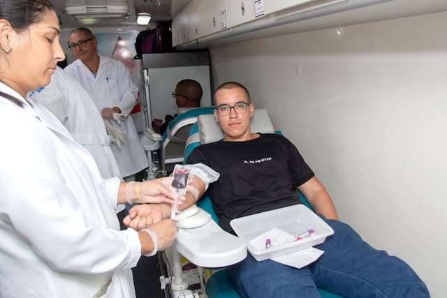 PM e Hemoba fazem campanha para reforçar estoque de sangue para o Carnaval