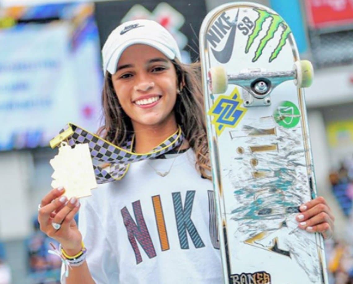 Rayssa Leal, a 'Fadinha', é a única brasileira na semifinal do street em Xangai