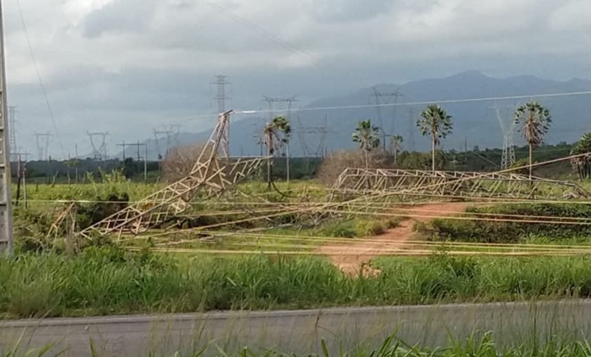 Fortaleza: criminosos destroem torre de transmissão de energia em 11ª dia de &#8216;ataques&#8217;