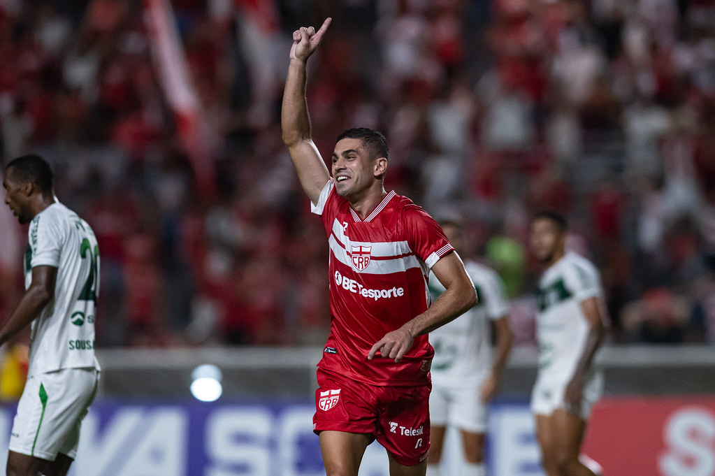 CRB faz 4 a 1 no Sousa e entra no G-4 do Grupo A da Copa do Nordeste