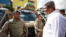 Governo investe R$ 4 milhões em segurança; Jerônimo diz: 'Luta diária'
