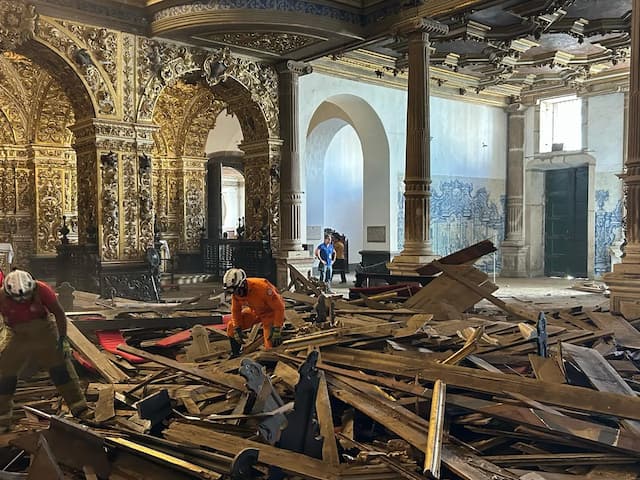 Valor de obras emergenciais na Igreja de São Francisco passa de R$ 1,3 mi