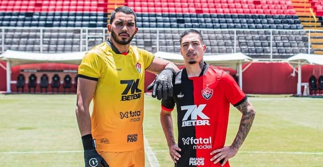 Vitória estreia uniforme exclusivo para disputa na Copa do Nordeste