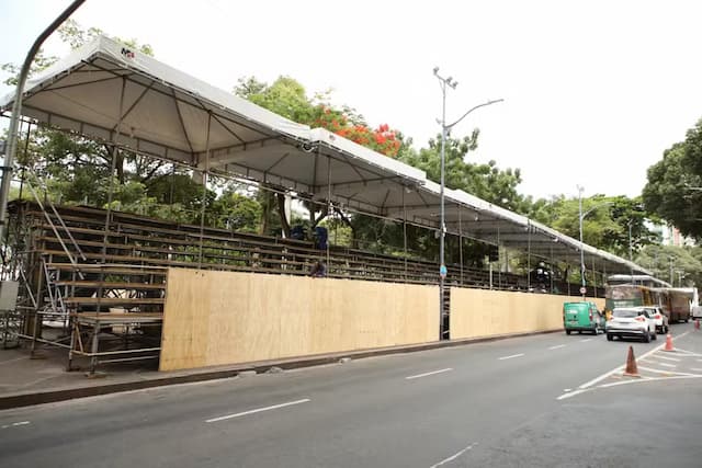 Estruturas do Carnaval devem ser desmontadas até 14 de março