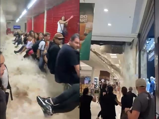 Temporal em São Paulo gera alagamentos e transtornos no metrô