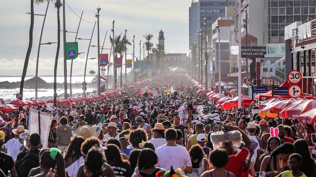 Bahia deve receber 3,5 milhões de turistas no Carnaval, estima Setur