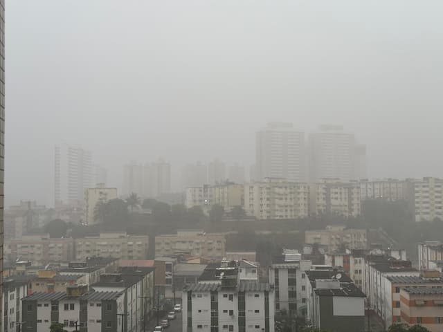 Alerta Amarelo: Bahia terá chuvas intensas e ventos fortes nesta quarta