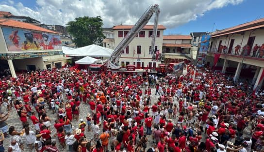 Corpo de Bombeiros celebra Santa Bárbara com festa e caruru na sede da Barroquinha