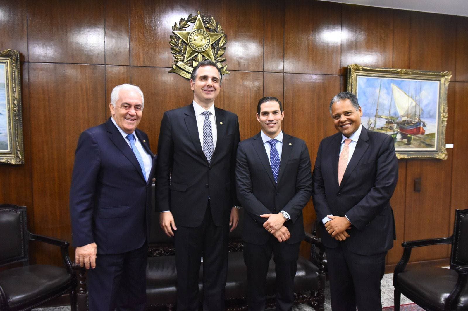 Junto a líderes partidários e Rodrigo Pacheco, Gabriel Nunes defende redução de 'juros abusivos do Banco Central'