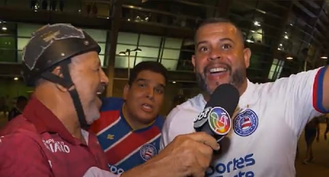 Explode Coração: torcedores do Bahia comemoram goleada na Libertadores