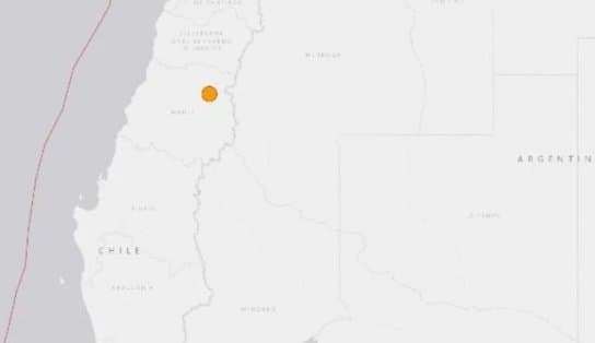 Terremoto de magnitude 6,4 atinge o Chile