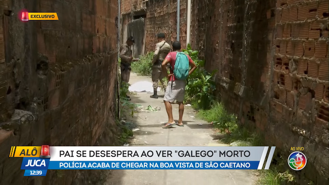 Família se desespera ao ver corpo com mãos amarradas em São Caetano