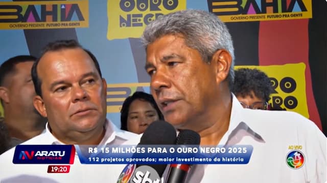 “Deu certo nos últimos anos”, diz Jeronimo sobre escolha de Geraldo Jr para coordenar o Carnaval