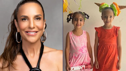 Ivete celebra aniversário das filhas gêmeas com festa temática 