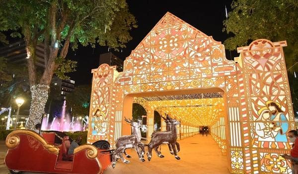 Decoração natalina no Campo Grande só poderá ser visitada por agendamento; saiba como se inscrever