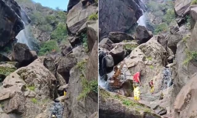 Homem morre após cair de cachoeira ao tentar fazer foto na Bahia