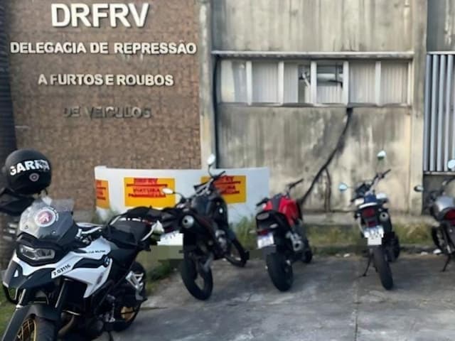 Desmanche de motos é localizado pela PM em Fazenda Grande do Retiro