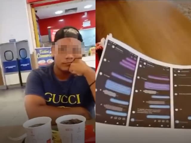 Esposa flagra marido com amante em shopping: "tá bom o corno aí?"