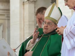 O Papa Francisco está internado desde o dia 14 de fevereiro. Foto: Facebook/Vatican News