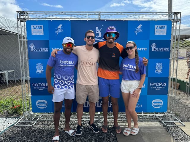 Davi Brito participa da Copa Baiana de Beach Tennis em Salvador 