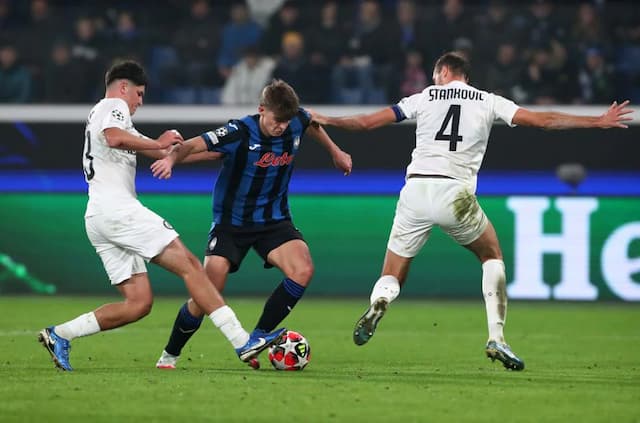 Atalanta goleia o Sturm Graz na abertura da sétima rodada da Champions League