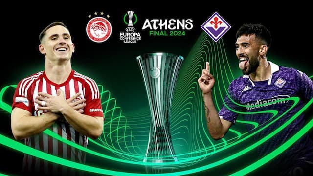 TV Aratu transmite todas as emoções da final da Liga Conferência entre Olympiacos e Fiorentina