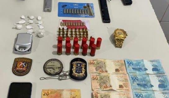 Polícia desmonta fábrica ilegal de armas e apreende duas submetralhadoras no norte da Bahia