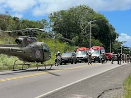 Acidente aconteceu em rodovia que liga Santo Antônio de Jesus a Salvador. Foto: Leitor Aratu ON