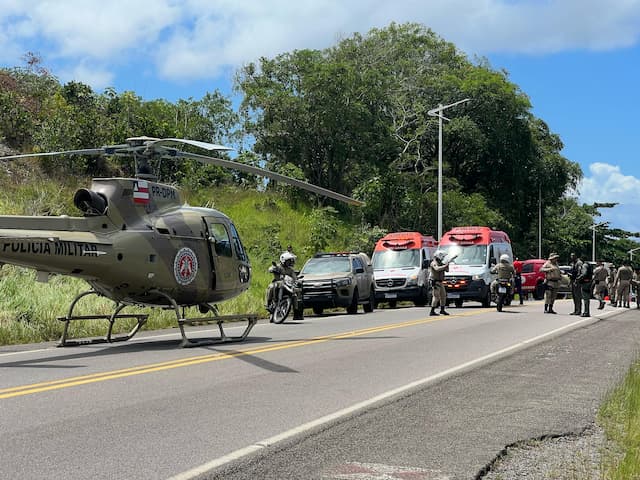 PM morre em acidente envolvendo dois carros na Bahia