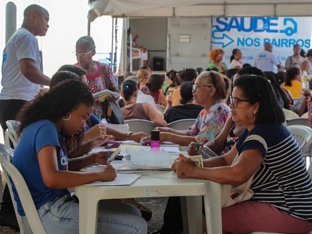 Quatro localidades de Salvador recebem projeto Saúde nos Bairros