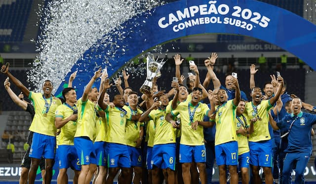 Seleção brasileira conquista título sul-americano sub-20 pela 13ª vez